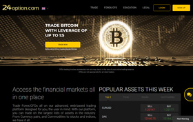 24Option homepage